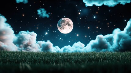 A celestial tapestry, woven from constellations and celestial bodies, creates a surreal illusion of a vast, otherworldly landscape, blurring the boundaries of reality.