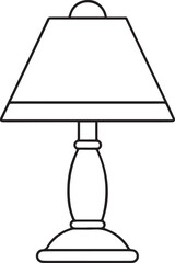 lamp isolated on white background