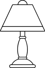 vector table lamp
