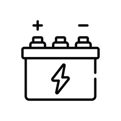 Battery  vector icon