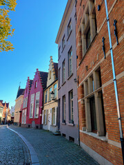 Romantic Facades of Brugge: Exploring Belgium's Medieval Architecture and Picturesque Brick Houses