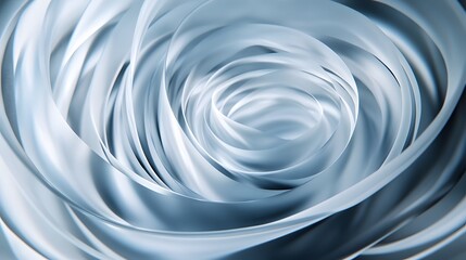 Circular designs in motion creating a sense of endless movement and flowing continuity