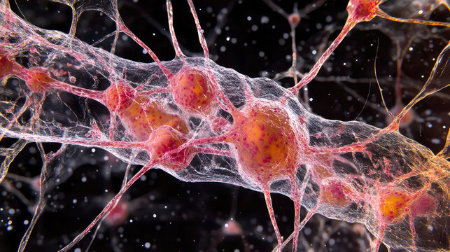 Neurogenesis Unveiled, exploring the division and differentiation of neural stem cells into new neurons within the brain's intricate landscape