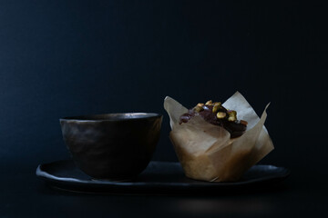 Dessert Concept, Chocolate Cup cake