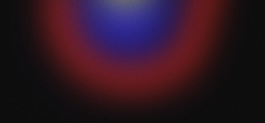 Red yellow blue black grainy gradient background, dark colors noise textured banner design,
