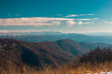 Prealpi Giulie in an autumn day