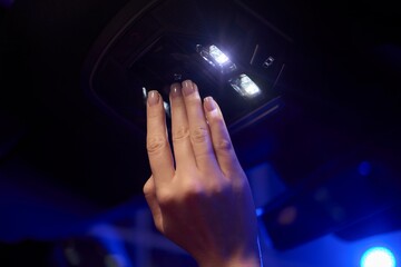 Gadget car sun visor and rearview mirror are automotive exterior accessories