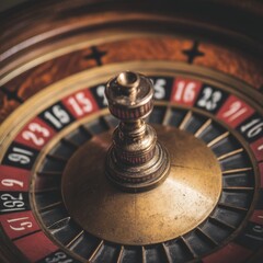 Certainly! Here are 100 mid-journey prompts for stock photos related to a close-up of a roulette ball, focusing on gambling concepts, each ending with --ar 16:9