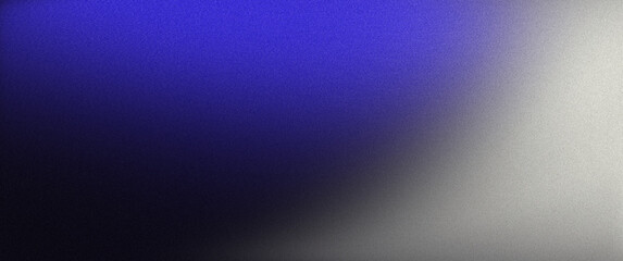 Dark blue black white color grainy gradient background, abstract noise texture effect, web banner design,