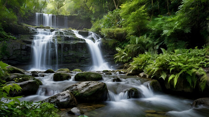 waterfall in the forest