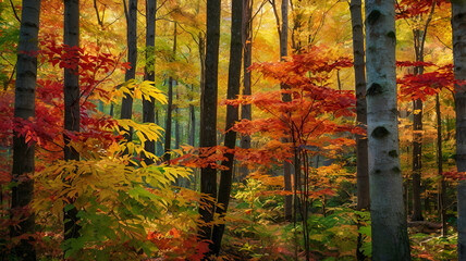 autumn in the forest