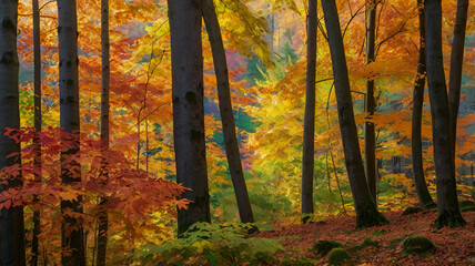 autumn in the forest