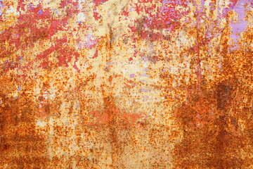 Old rusty grunge abstract painted background backdrop surface 