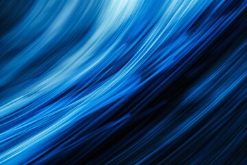 Shades of blue swirl together in a visually striking abstract composition, evoking feelings of movement and fluidity in a creative design.