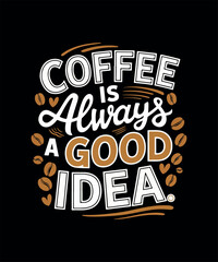 Coffee T-shirt Design