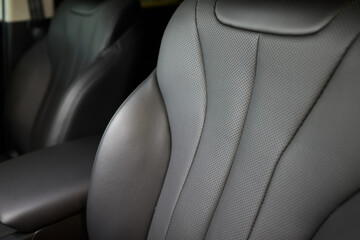 Discover the Stylish Car Interior with Premium Leather Seats for elegance and comfort