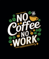 Coffee T-shirt Design