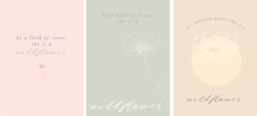 In a field of roses she is a wildflower