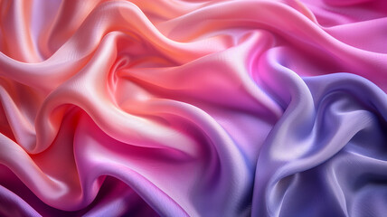 Obraz premium Abstract pink background. Light pink abstract template for card or banner. Nice waves. Wave. Dynamic Flowing background