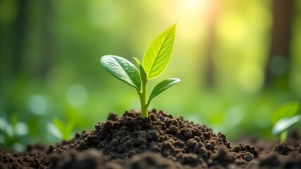 Recycling waste, caring for nature