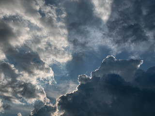clouds in the sky