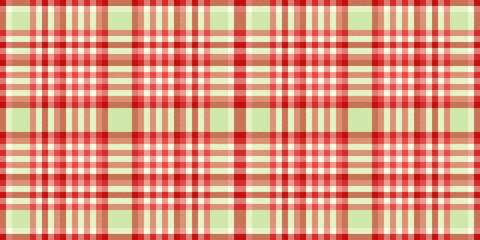 Guy fabric background plaid, multi seamless textile texture. Primary tartan pattern check vector in red and light yellow colors.