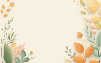 Vintage floral texture art background
