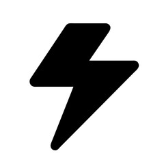 A Lightning Bolt Icon for Energy and Power