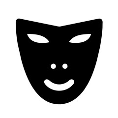 A Mask Icon Representing Safety and Protection