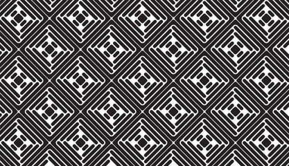 Abstract combination seamless geometric pattern with black color. Perfect for printing, design backgrounds, wallpaper and tiles, gift wrapping