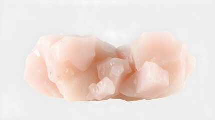 Fototapeta premium 3D Model of Rough Spodumene Crystal