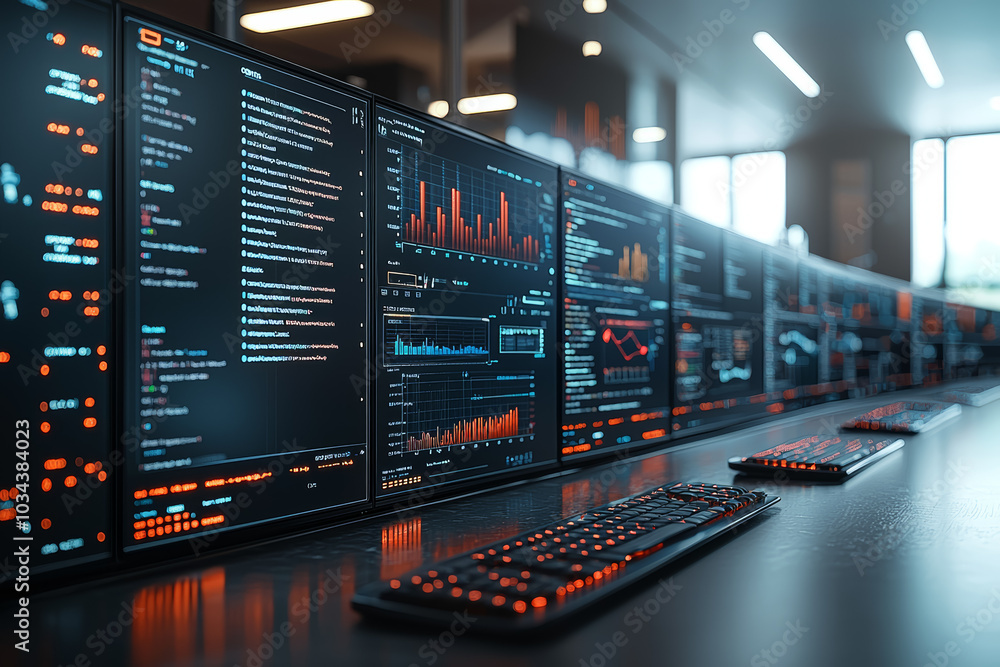 Poster ai systems analyzing classroom data to improve teaching methods, representing efficiency in educatio