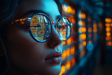 AI generating educational content based on the latest research, ensuring students get up-to-date knowledge. Concept of AI in curriculum development.