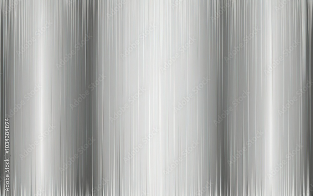 Poster a smooth, shiny metallic surface reflecting light in a dynamic pattern with intricate brushed textur