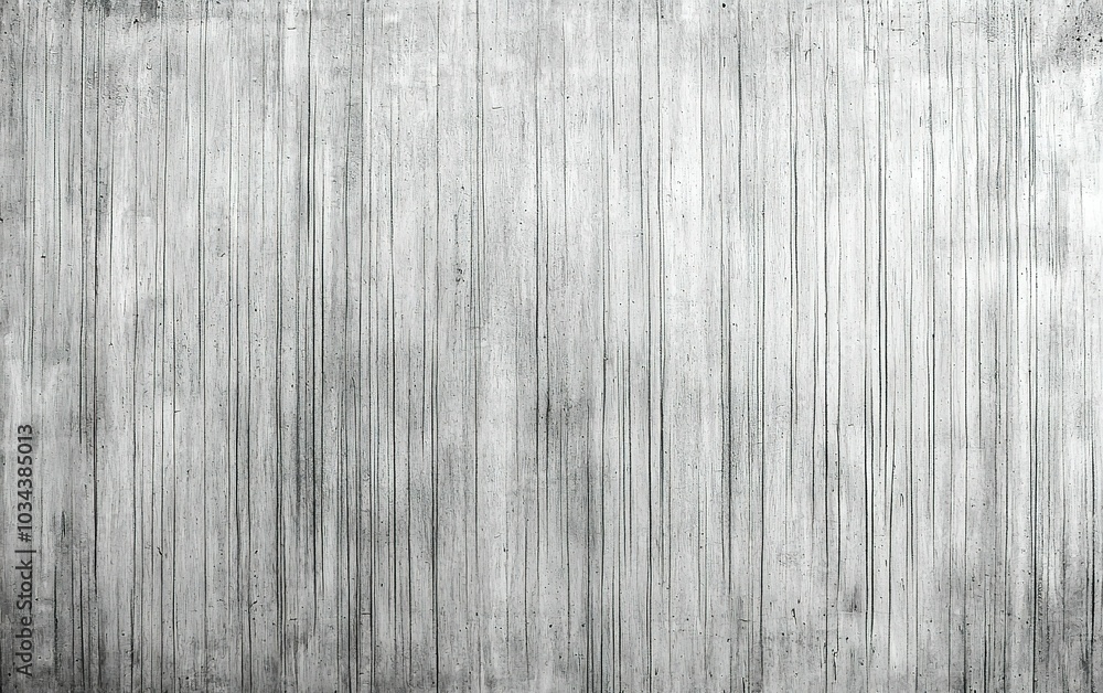 Poster textured concrete wall with vertical lines in a neutral tone illuminated by soft light