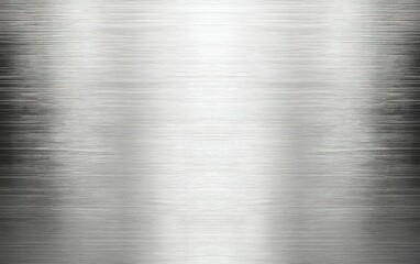 Reflection of light on a textured metallic surface showcasing sleek silver patterns and subtle gradients in a modern design