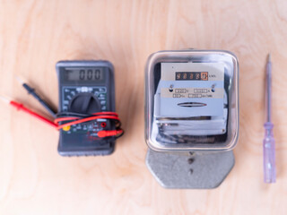 Electricity meter repair and service.