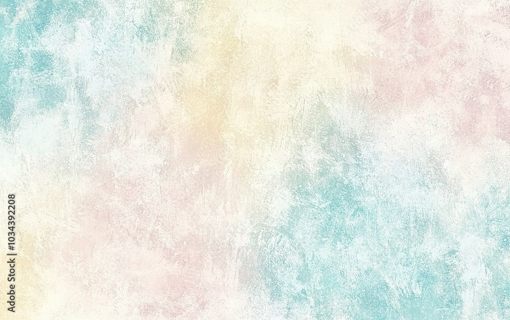 Poster soft pastel abstract background with subtle textures and colors blending harmoniously, suitable for 