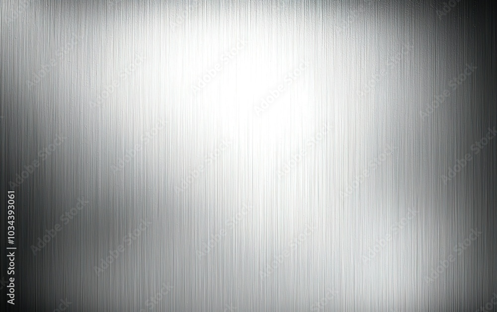 Poster brushed metallic surface with subtle reflections creating a sleek and modern aesthetic in soft light