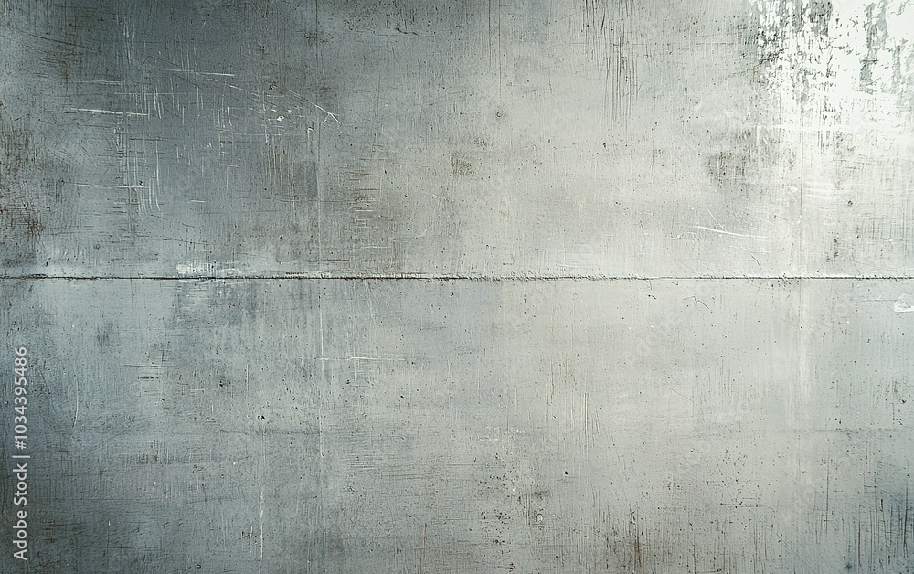 Poster smooth gray concrete wall with subtle texture ideal for backgrounds or design projects in a modern s