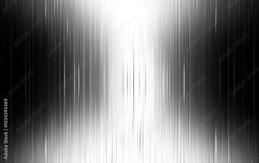 Poster shimmering silver and black abstract background with vertical lines creating a sleek and modern aest