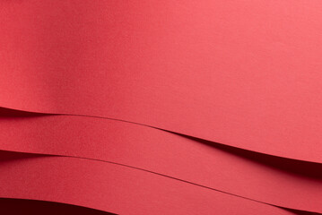 Paper texture background. Premium abstract surface with vibrant red shade, crimson and scarlet...