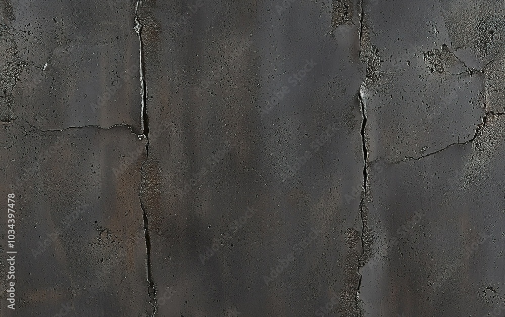 Poster textured gray concrete wall with cracks and imperfections in an urban setting capturing the essence 