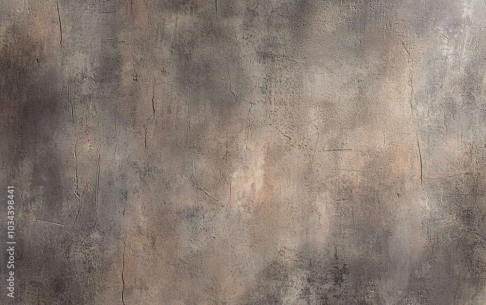 Poster a textured concrete wall with subtle shades of gray and beige showing intricate patterns in natural 