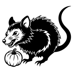 squirrel with nut