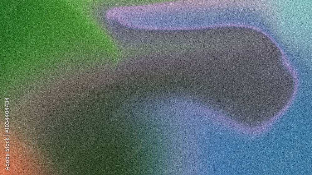 Poster colorful gradient background with grainy noise texture. modern and futuristic design with smooth flu
