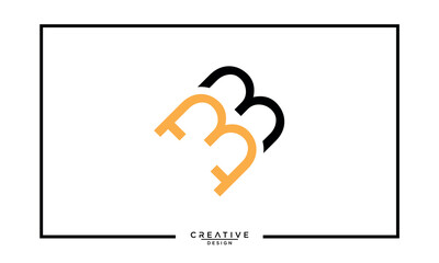 BM, MB, B, M, Abstract Letters Logo Monogram