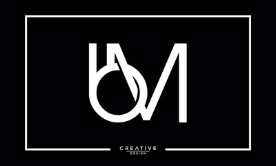 BM, MB, B, M, Abstract Letters Logo Monogram