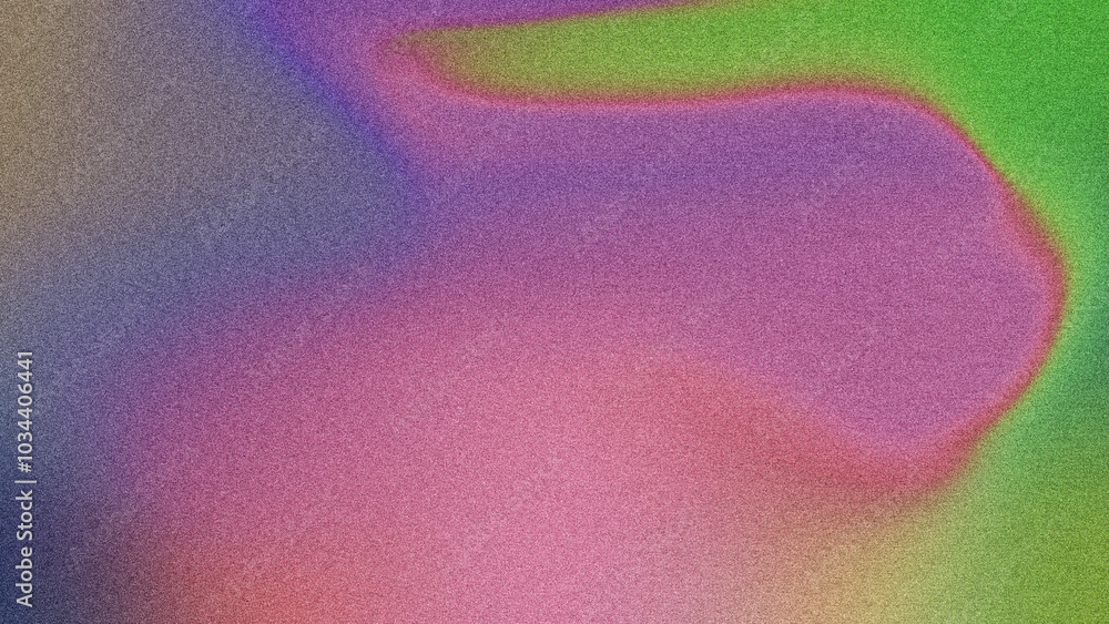 Poster colorful gradient background with grainy noise texture. modern and futuristic design with smooth flu