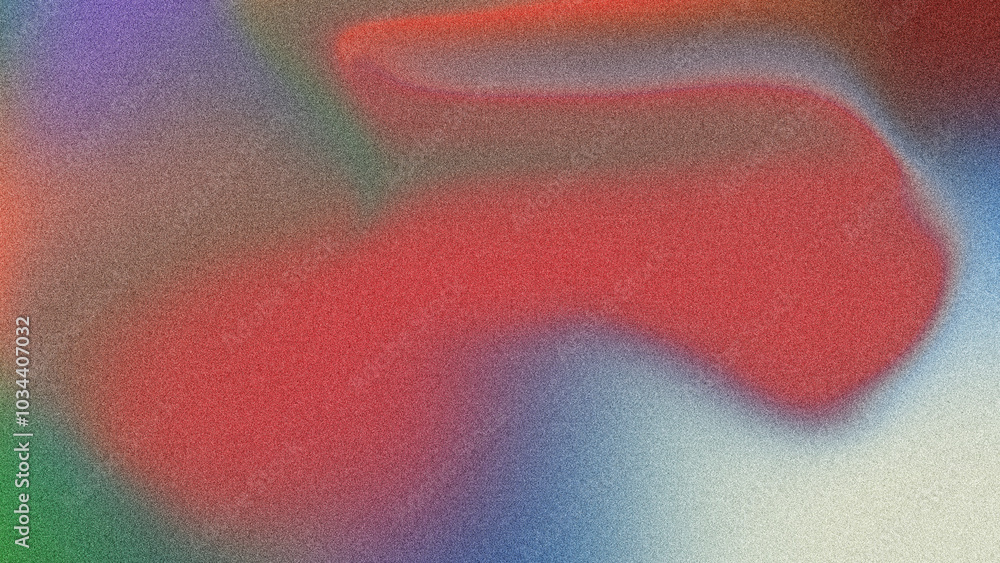 Poster colorful gradient background with grainy noise texture. modern and futuristic design with smooth flu